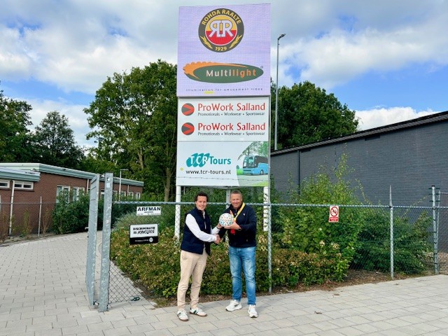 SPONSORNIEUWS - Multilight laat ROHDA Raalte stralen