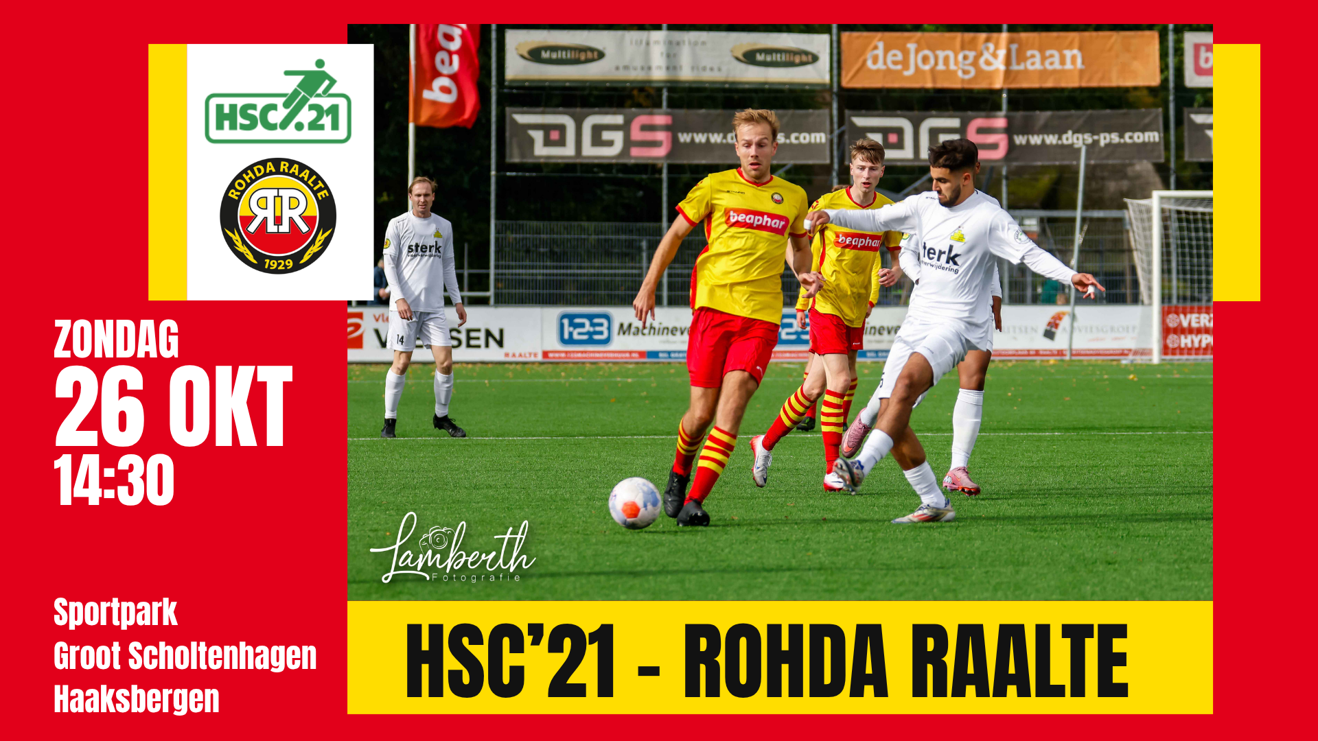 Voorbeschouwing HSC’21 vs. ROHDA Raalte – zo. 26 okt.