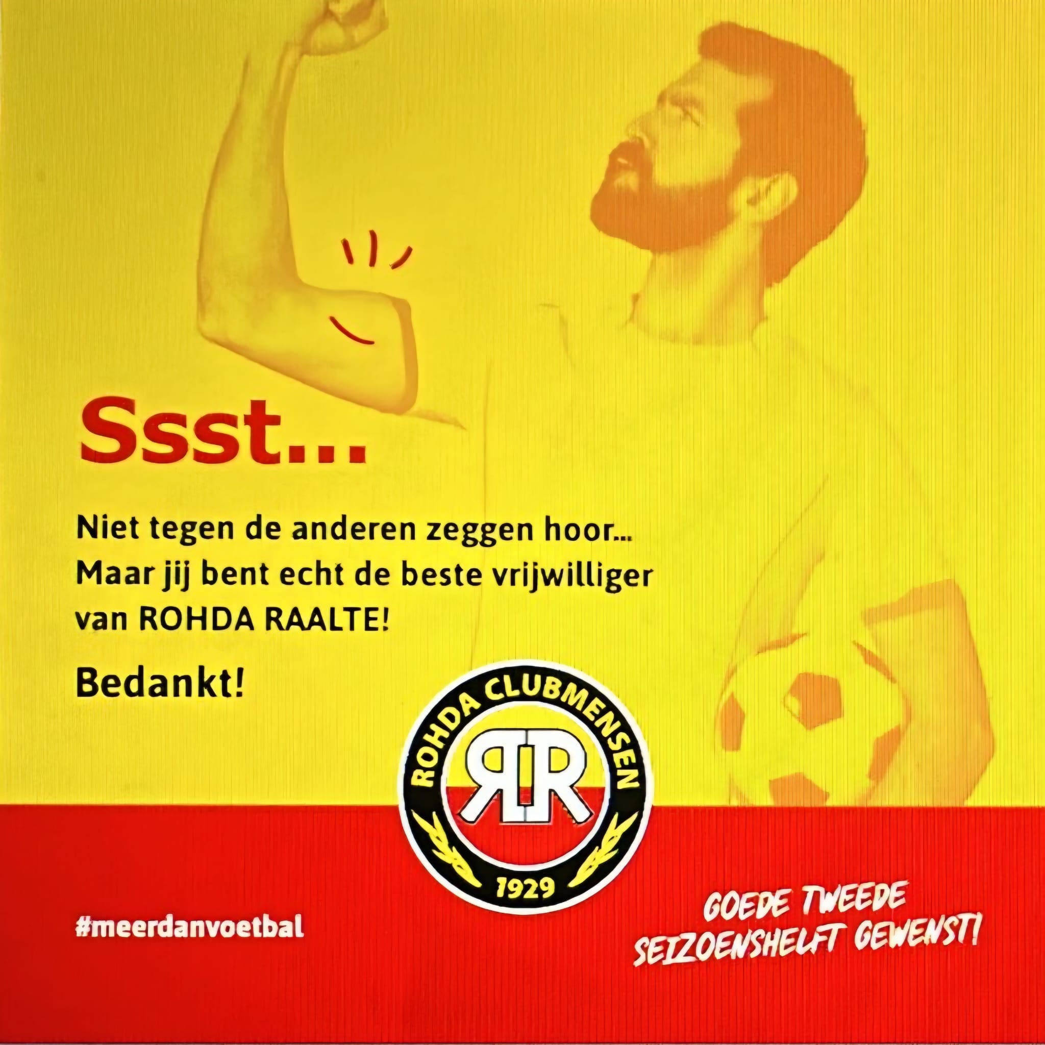 Zonder vrijwilligers geen voetbal