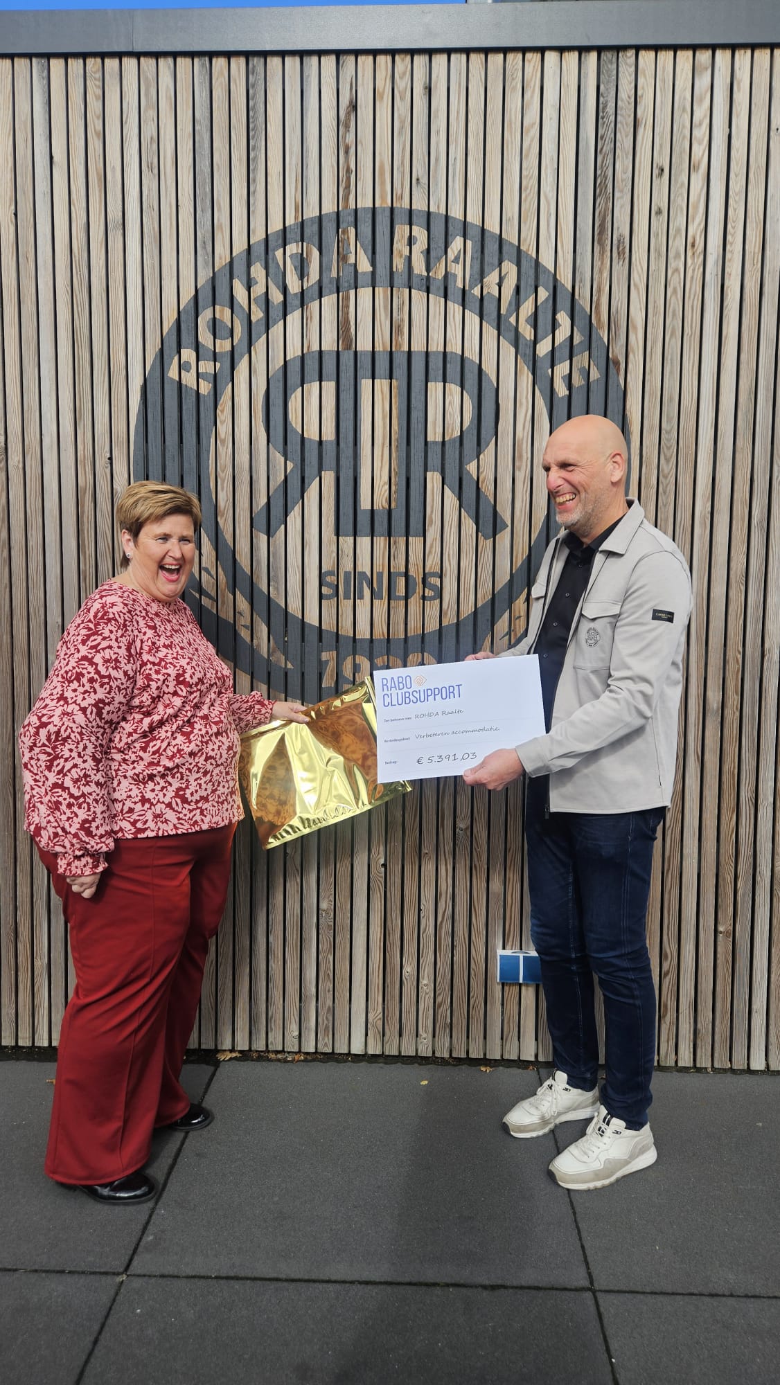 ROHDA Raalte ontvangt € 5.391,03 uit sponsoractie Rabo ClubSupport!